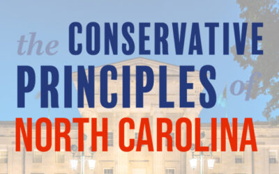 This is How Conservative Values Can be Restored in North Carolina